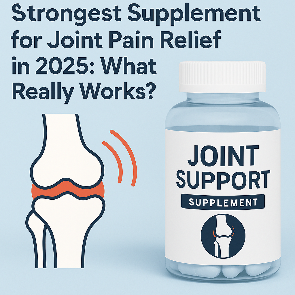 Strongest Supplement for Joint Pain Relief in 2025: What Really Works?