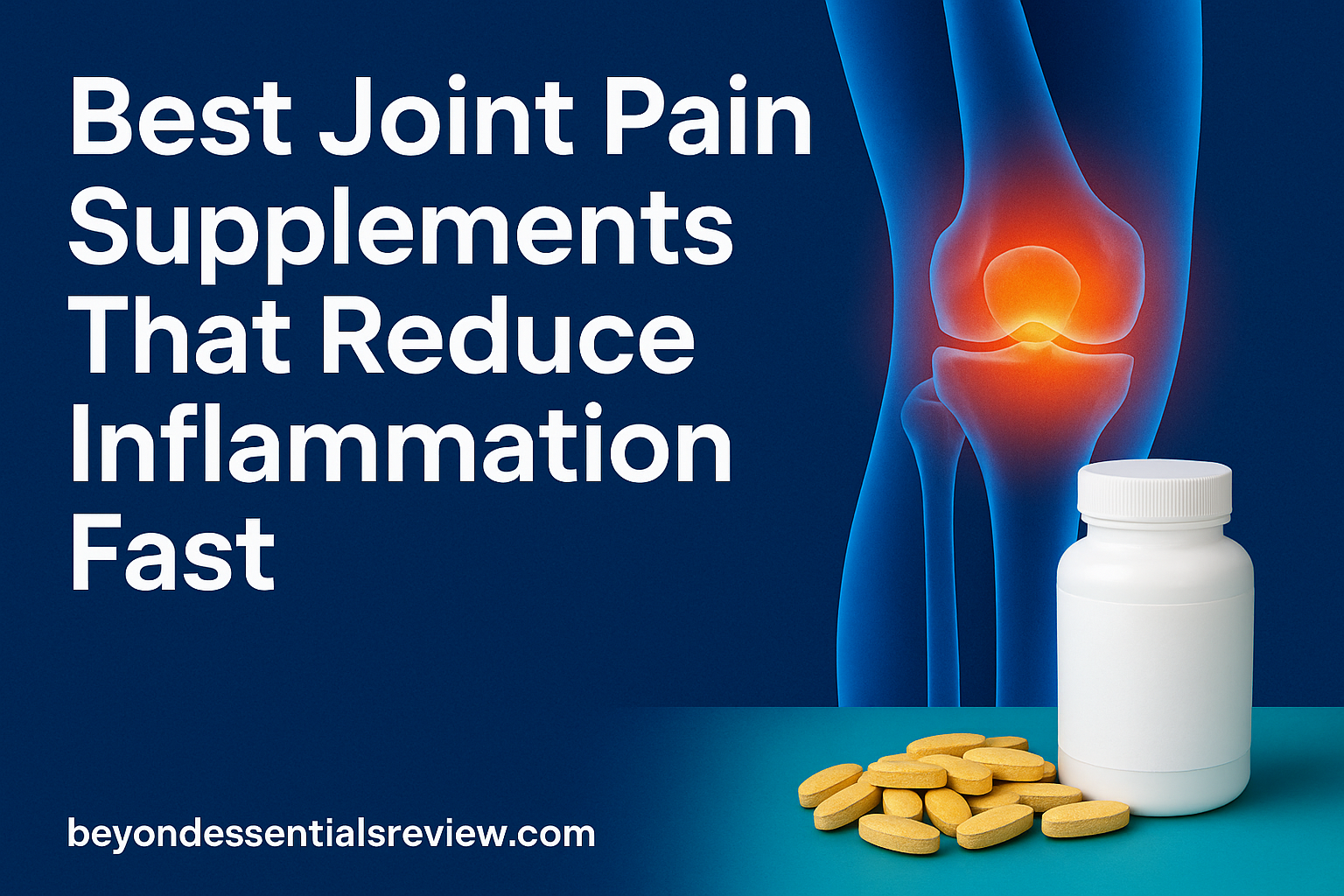 Best Joint Pain Supplements That Reduce Inflammation Fast