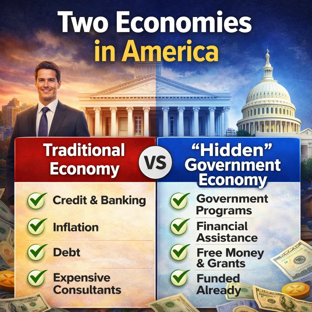 two economies in america traditional vs hidden government economy explanation